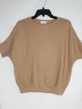 THE RESET R LABEL Women's Wool Dolman Sleeve Minimalist Sweater S/M